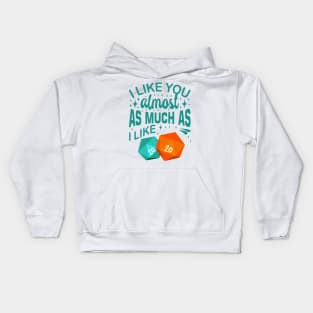 Pen and paper I like you Kids Hoodie